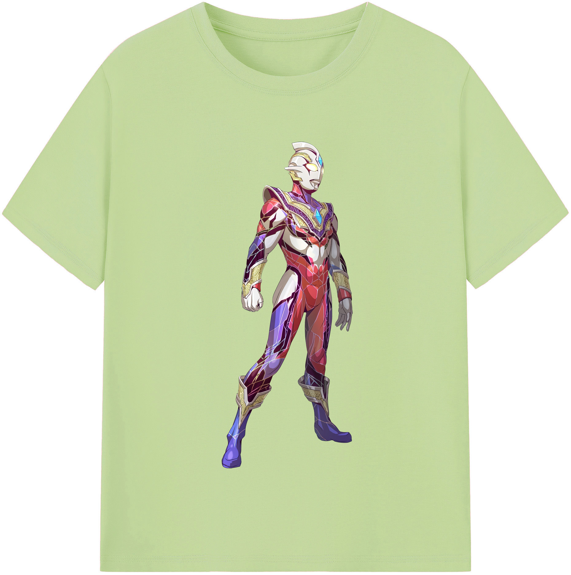 （画像用） ウルトラマン Ultraman 綿100％半袖Tシャツ（フロントプリント）